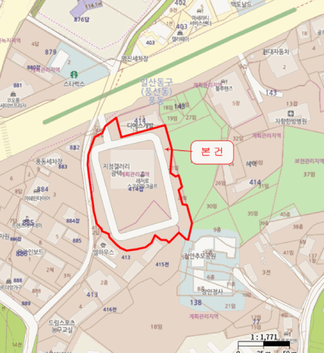 경기 고양시 일산동구 풍동 자동차관련시설 경매 물건 사진 2 · 2025타경62708