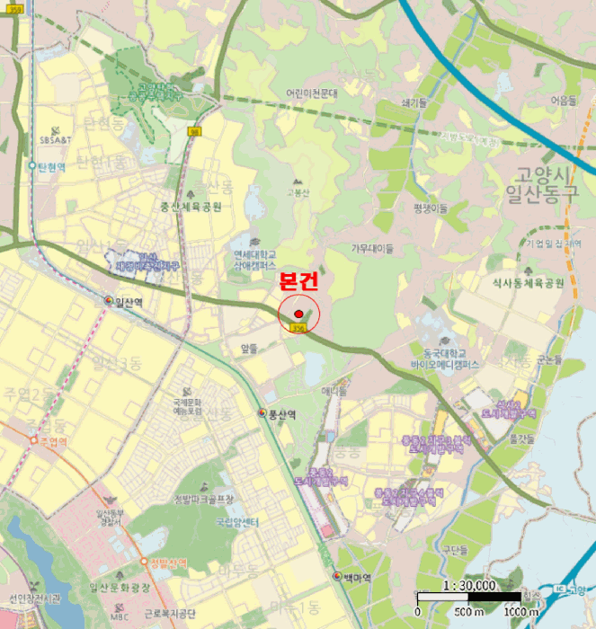 경기 고양시 일산동구 중산동 다세대주택 경매 물건 사진 3 · 2025타경63449