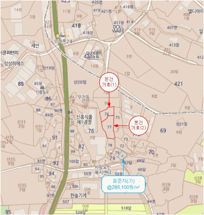 경기 파주시 파주읍 대지 경매 물건 사진 6 · 2025타경63974