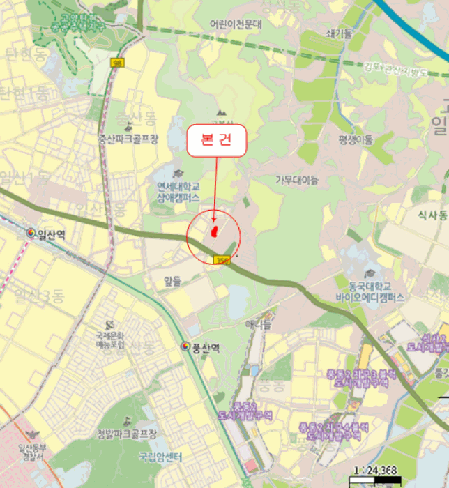 경기 고양시 일산동구 중산동 다세대 경매 물건 사진 4 · 2025타경64958