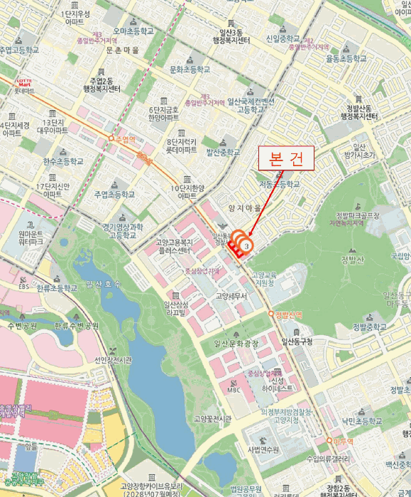 경기 고양시 일산동구 정발산동 상가,오피스텔,근린시설 경매 물건 사진 6 · 2025타경6611