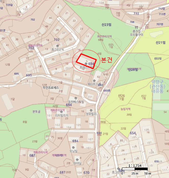 경기 고양시 덕양구 내유동 연립주택,다세대,빌라 경매 물건 사진 2 · 2026타경1194