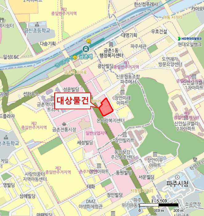 경기 파주시 금촌동 근린시설 경매 물건 사진 4 · 2026타경60438