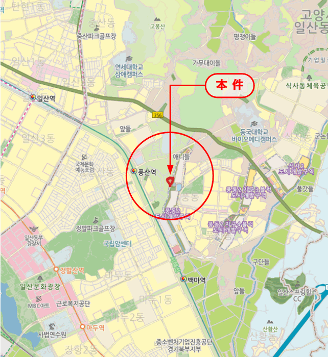 경기 고양시 일산동구 풍동 연립주택,다세대,빌라 경매 물건 사진 3 · 2026타경60604
