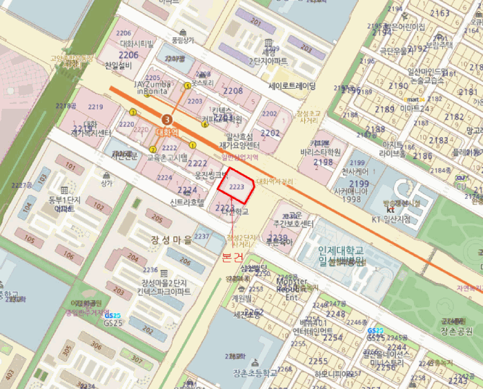 경기 고양시 일산서구 대화동 상가,오피스텔,근린시설 경매 물건 사진 4 · 2026타경60998