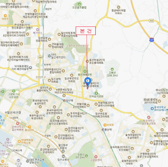 경기 고양시 일산동구 중산동 단독주택다가구 경매 물건 사진 3 · 2026타경61657