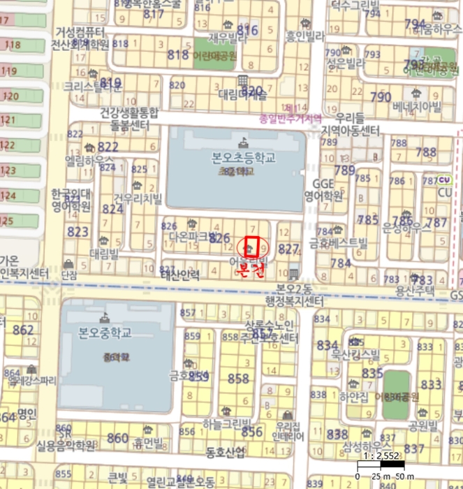 경기 안산시 상록구 본오동 연립주택,다세대,빌라 경매 물건 사진 3 · 2024타경62673
