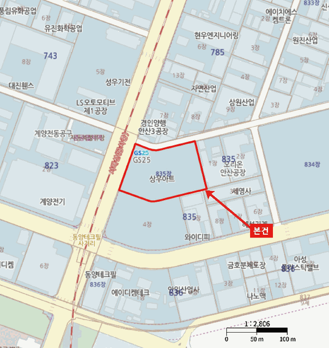 경기 안산시 단원구 원시동 오피스텔 경매 물건 사진 3 · 2025타경1021