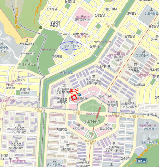 경기 안산시 상록구 월피동 상가,오피스텔,근린시설 경매 물건 사진 2 · 2025타경51373