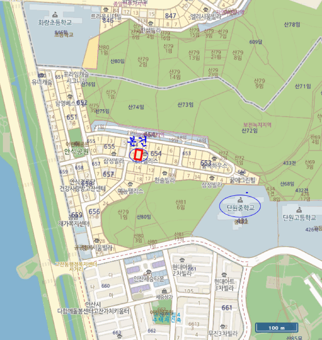 경기 안산시 단원구 고잔동 연립주택,다세대,빌라 경매 물건 사진 2 · 2025타경52479