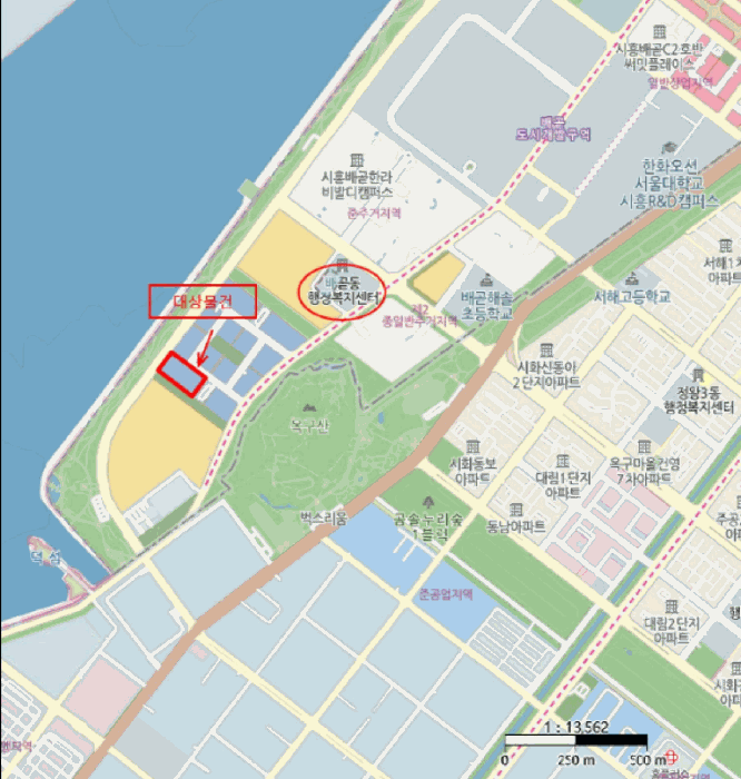 경기 시흥시 배곧동 임야 경매 물건 사진 2 · 2025타경52565