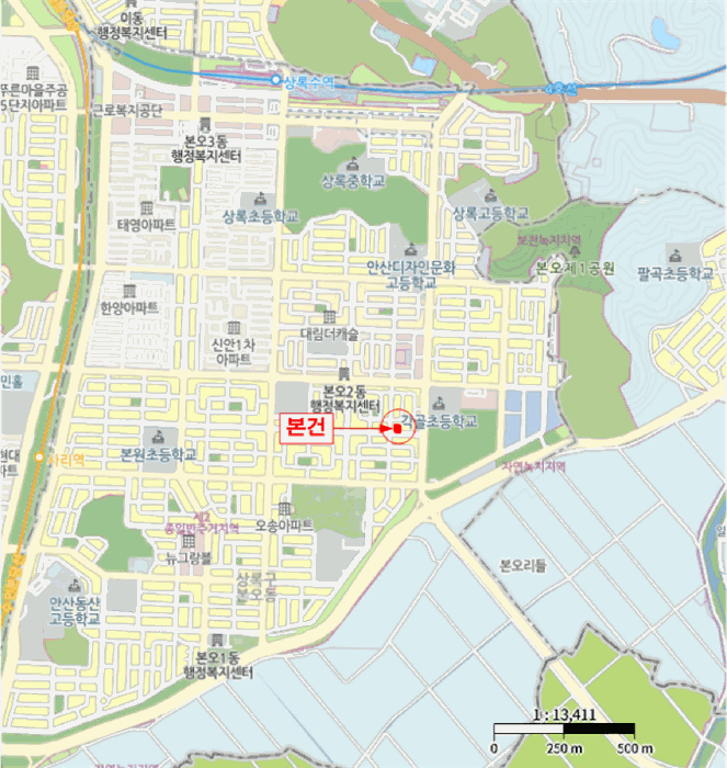 경기 안산시 상록구 본오동 다세대주택 경매 물건 사진 3 · 2025타경52598
