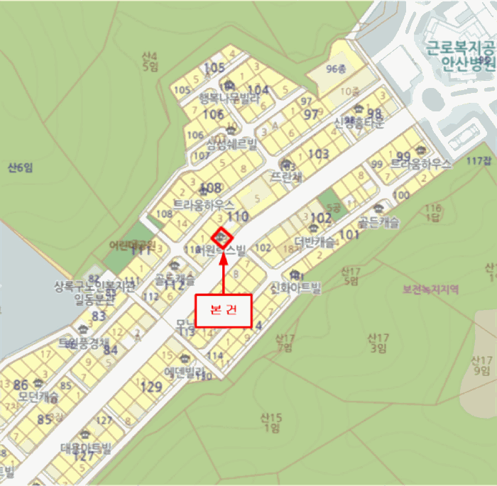 경기 안산시 상록구 일동 연립주택,다세대,빌라 경매 물건 사진 3 · 2025타경52729