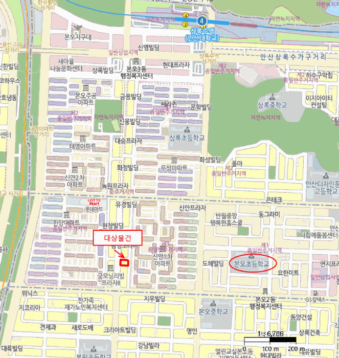 경기 안산시 상록구 본오동 다세대주택 경매 물건 사진 2 · 2025타경52844