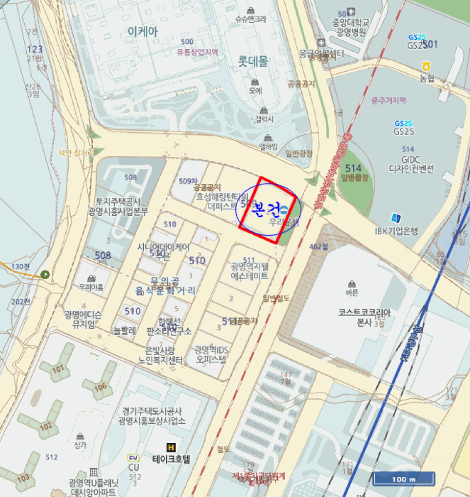 경기 광명시 일직동 오피스텔 경매 물건 사진 2 · 2025타경52859