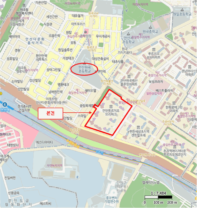 경기 안산시 단원구 원곡동 아파트 경매 물건 사진 3 · 2025타경52874