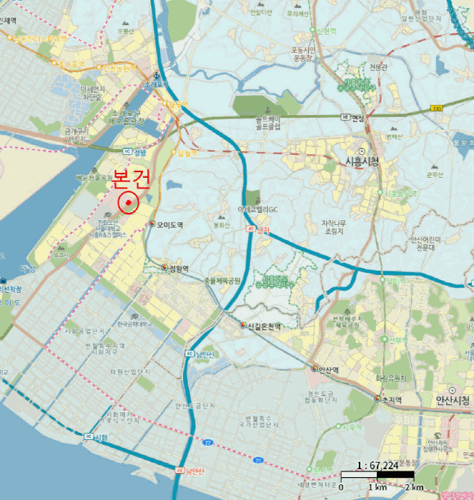 경기 시흥시 배곧동 상가,오피스텔,근린시설 경매 물건 사진 4 · 2025타경53240