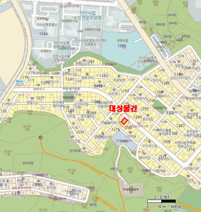 경기 안산시 상록구 사동 다세대주택 경매 물건 사진
