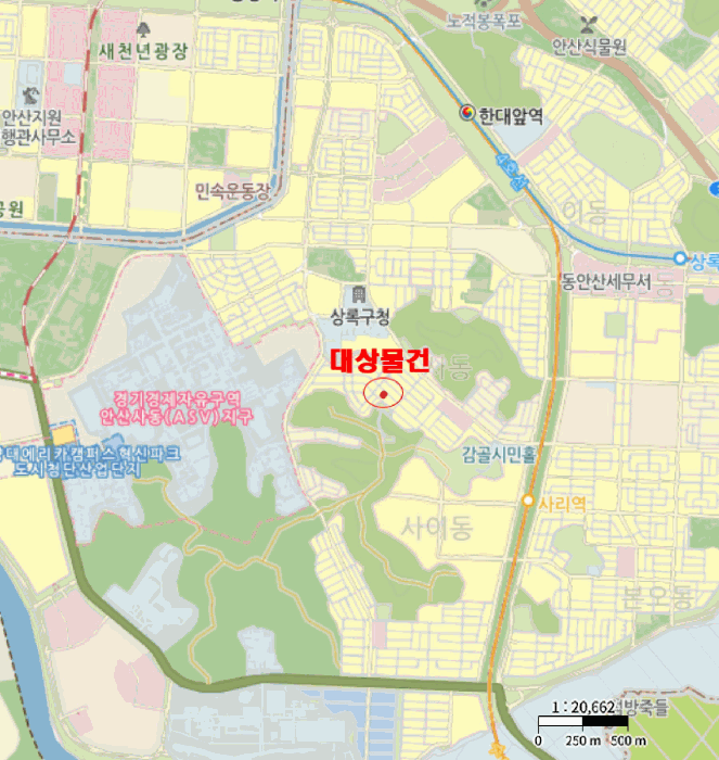 경기 안산시 상록구 사동 다세대주택 경매 물건 사진 2 · 2025타경53323