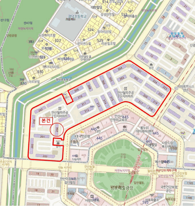 경기 안산시 상록구 월피동 아파트 경매 물건 사진 2 · 2025타경53589