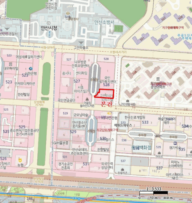 경기 안산시 단원구 고잔동 오피스텔 경매 물건 사진 2 · 2025타경53710