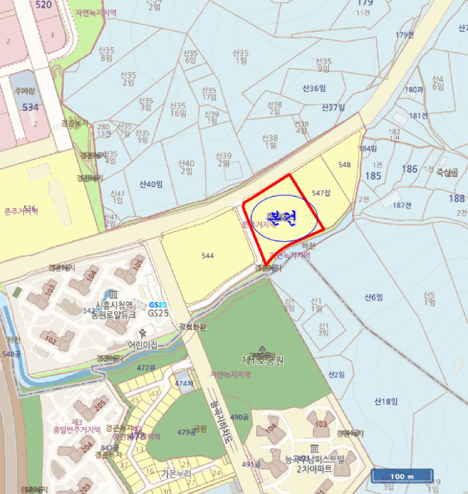 경기 시흥시 광석동 상가,오피스텔,근린시설 경매 물건 사진 3 · 2025타경716