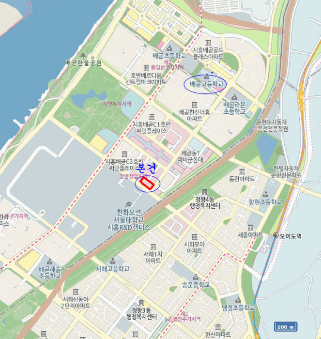 경기 시흥시 배곧동 상가,오피스텔,근린시설 경매 물건 사진 3 · 2025타경838