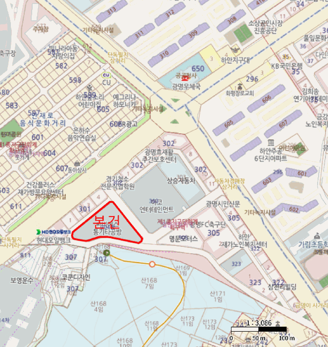 경기 광명시 하안동 공장/지식산업센터 경매 물건 사진 2 · 2025타경961
